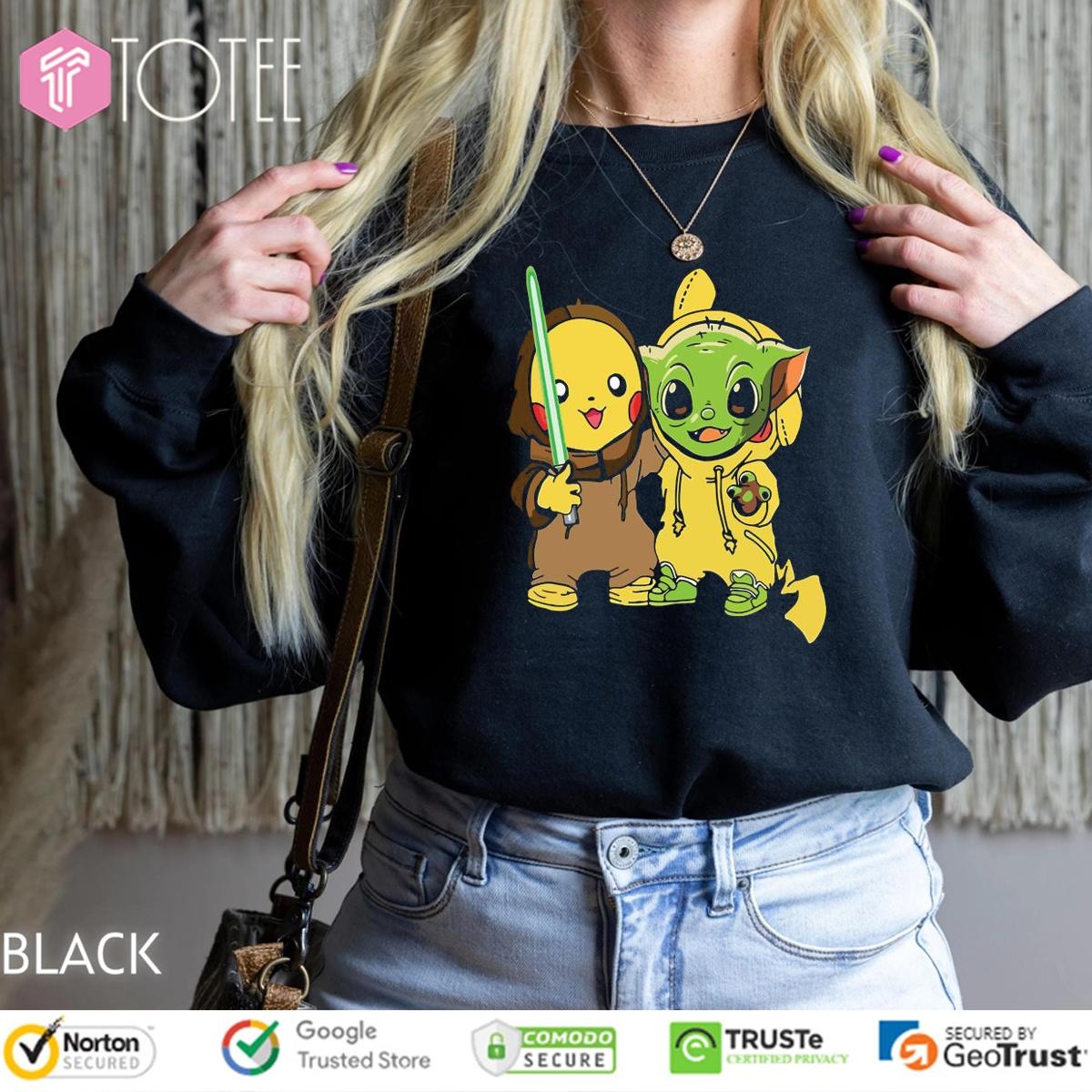 Pokemon Star Wars Disney Pikachu T-shirt 3