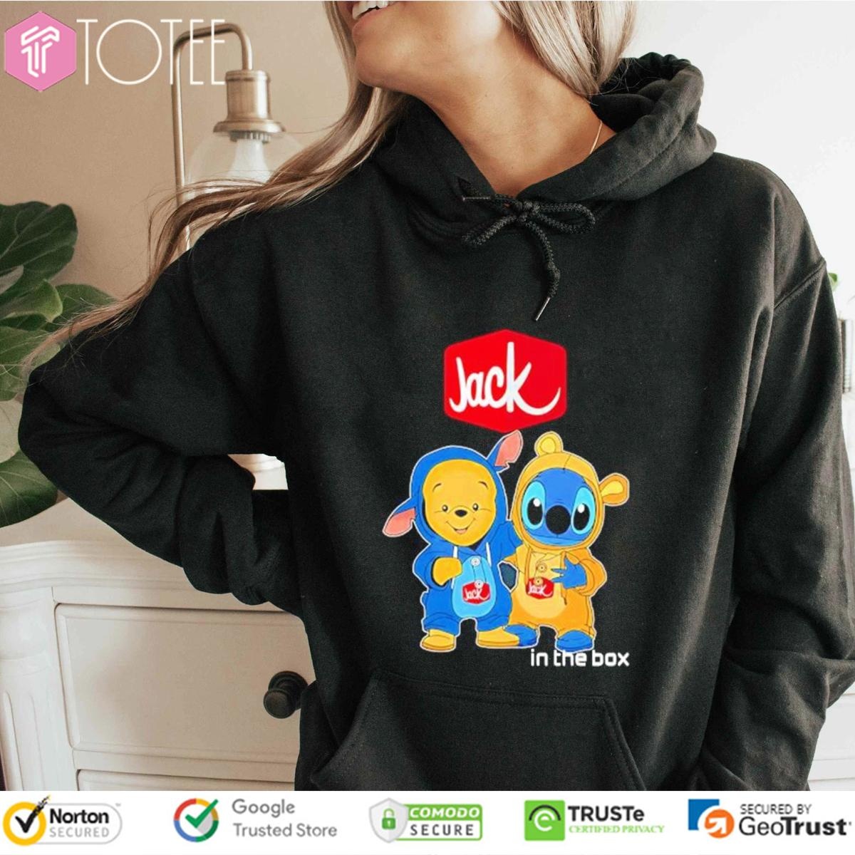 Pooh And Stitch Jack In The Box T-shirt 2