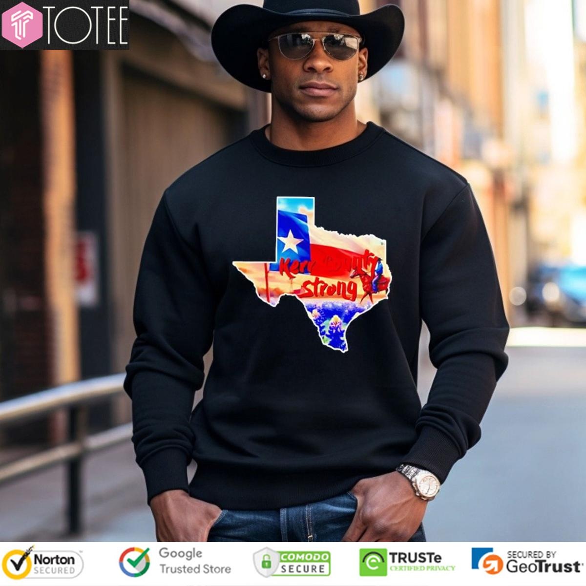 Texas Hill Country 2025 Kerr County Strong T-shirt 3