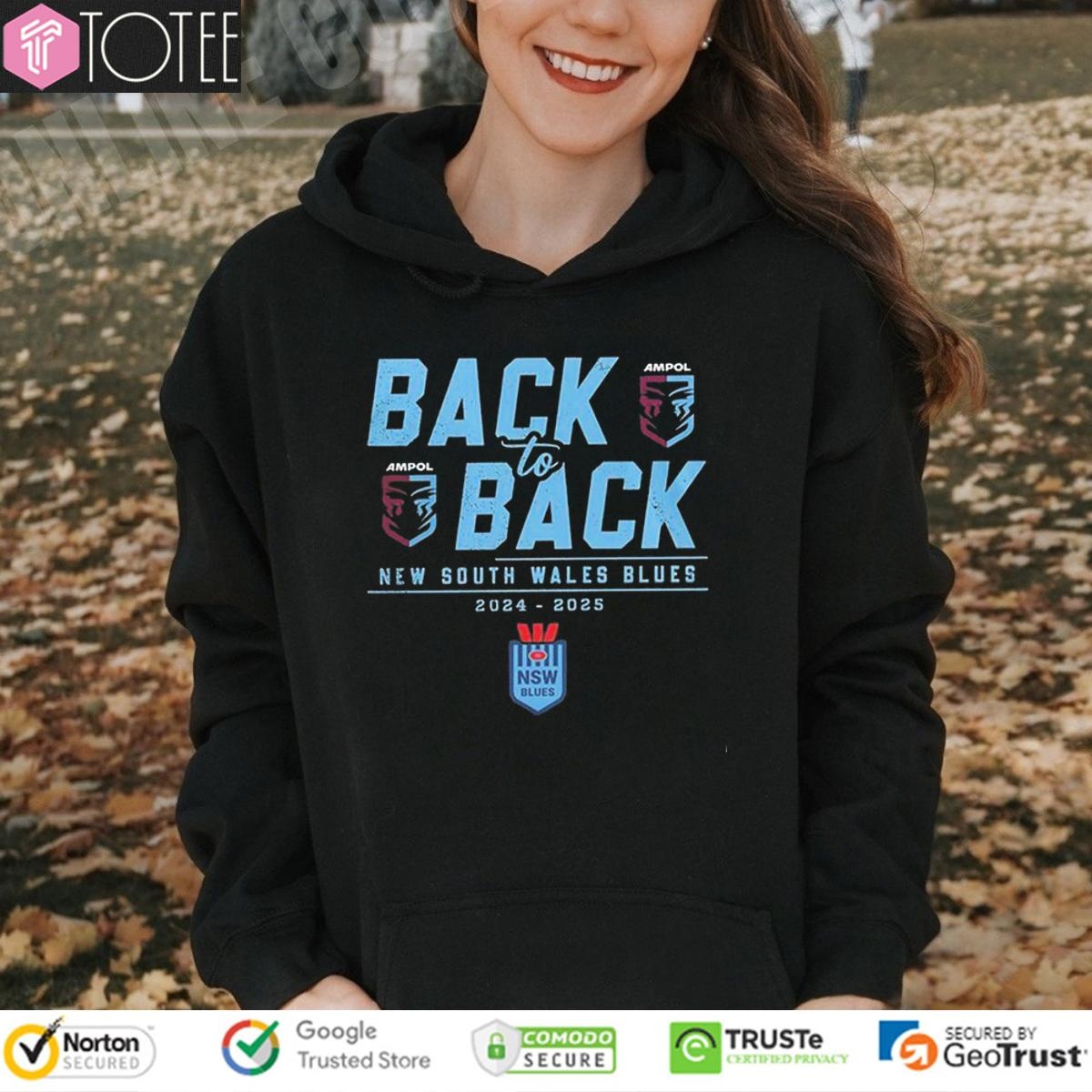 Nsw Back To Back New South Wales Blues Champions 2024–2025 T-shirt 2