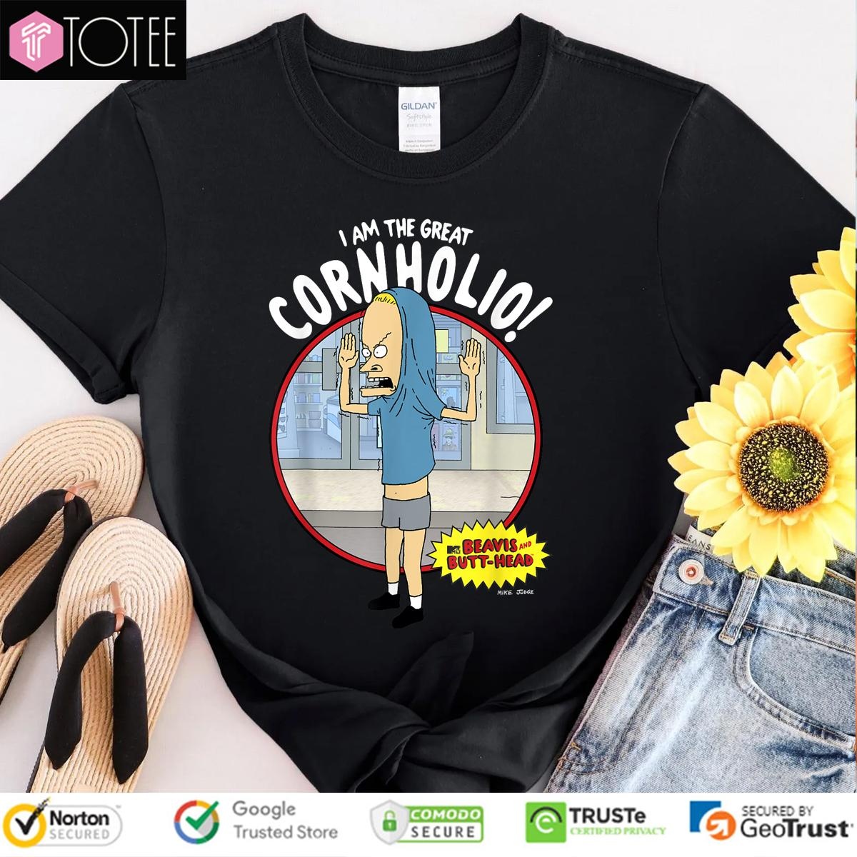 I Am The Great Cornholio Beavis And Butt-Head T-shirt 1