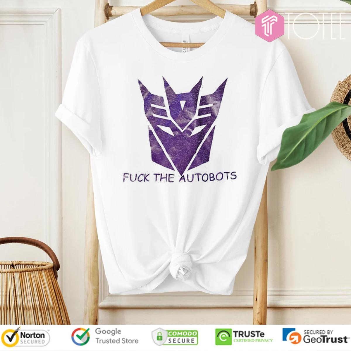 Transformers Mask Fuck The Autobots T-shirt 4