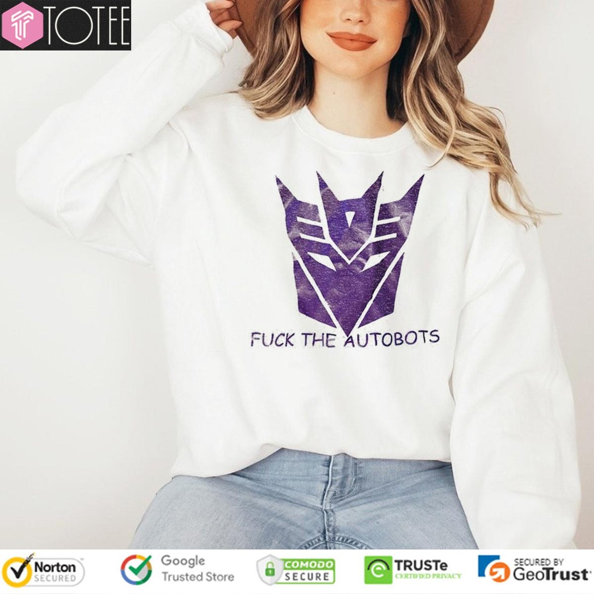 Transformers Mask Fuck The Autobots T-shirt 3