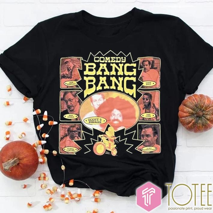 Comedy Bang Bang Hosted By Scott Aukerman T-shirt 1