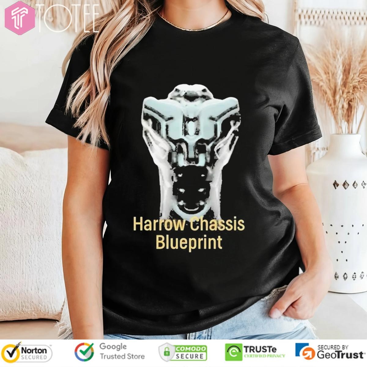 Harrow Chassis Blueprint T-shirt 4